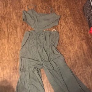 Green romper